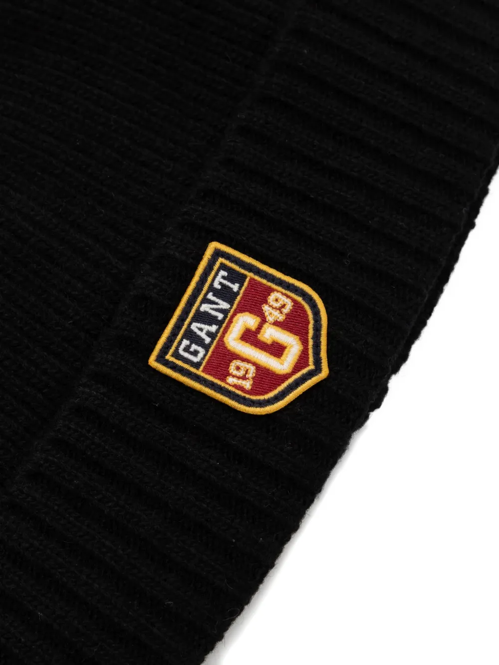 Gant Muts met logopatch Zwart