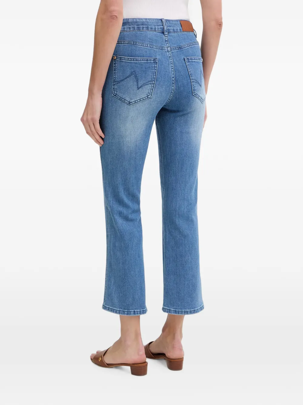 Gaudi Jeans met opgestikte zak Blauw
