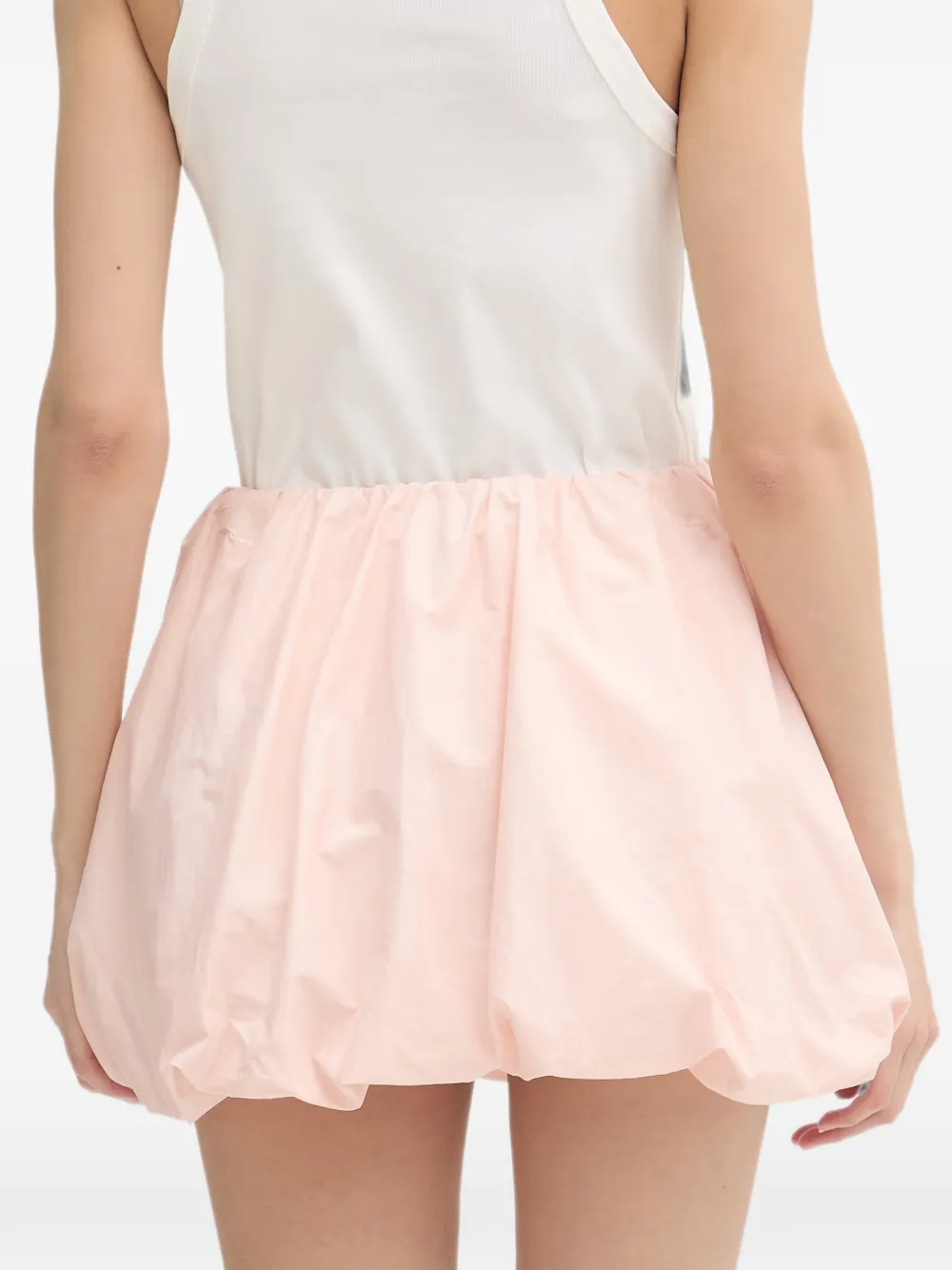 Gaudi Gesmockte mini-ballonrok Roze