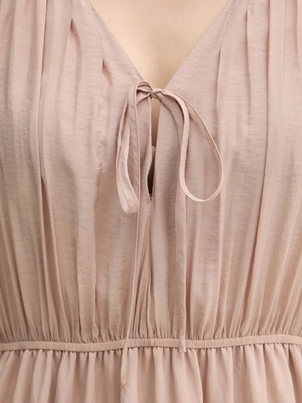 Gaudi Gelaagde midi-jurk Beige