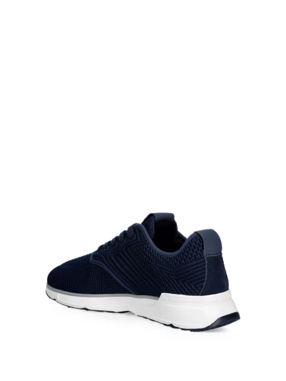 Gant knit-texture panelled sneakers Blauw