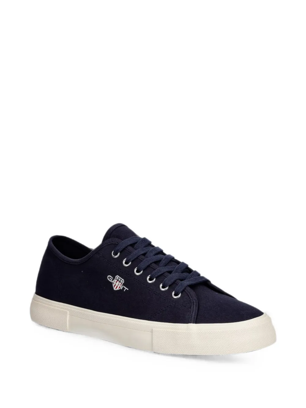 Gant logo-embroidered sneakers Blauw