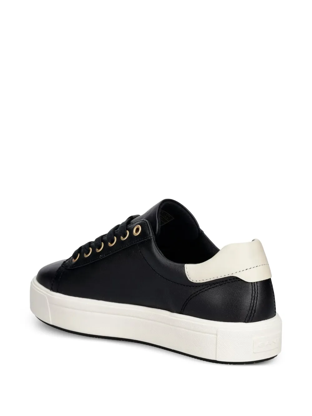 Gant logo-print sneakers Zwart