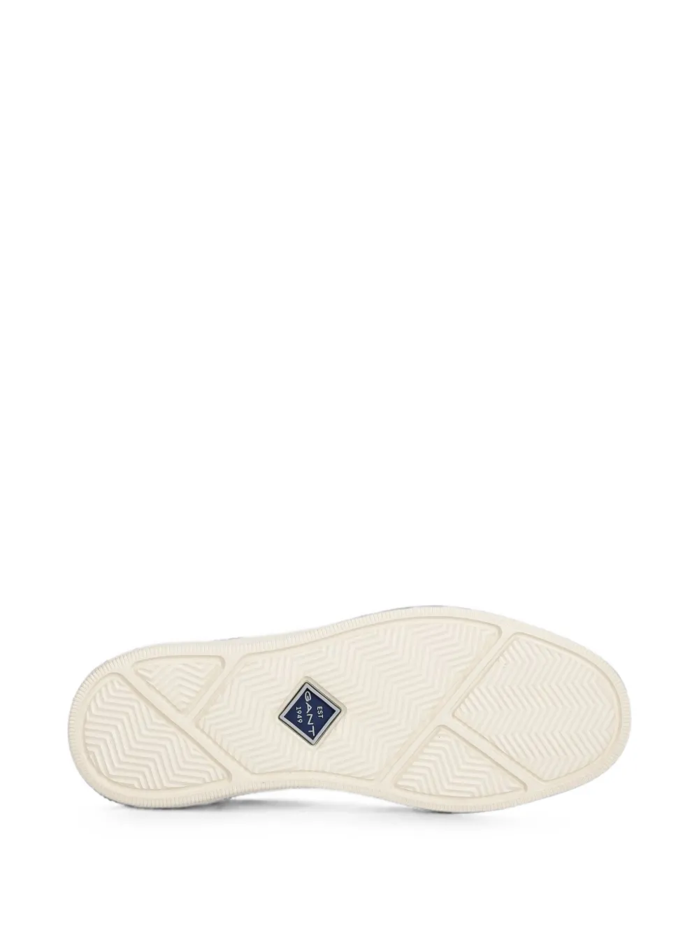Gant knit logo-print sneakers Blauw