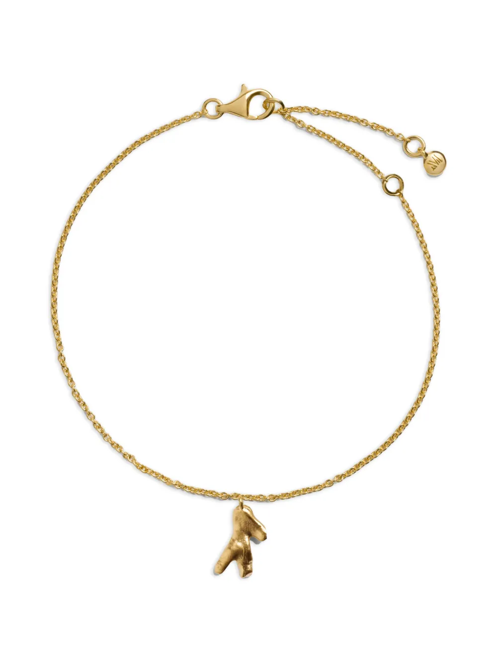 Monica Vinader Bracciale a catena Fragments Coral - Oro