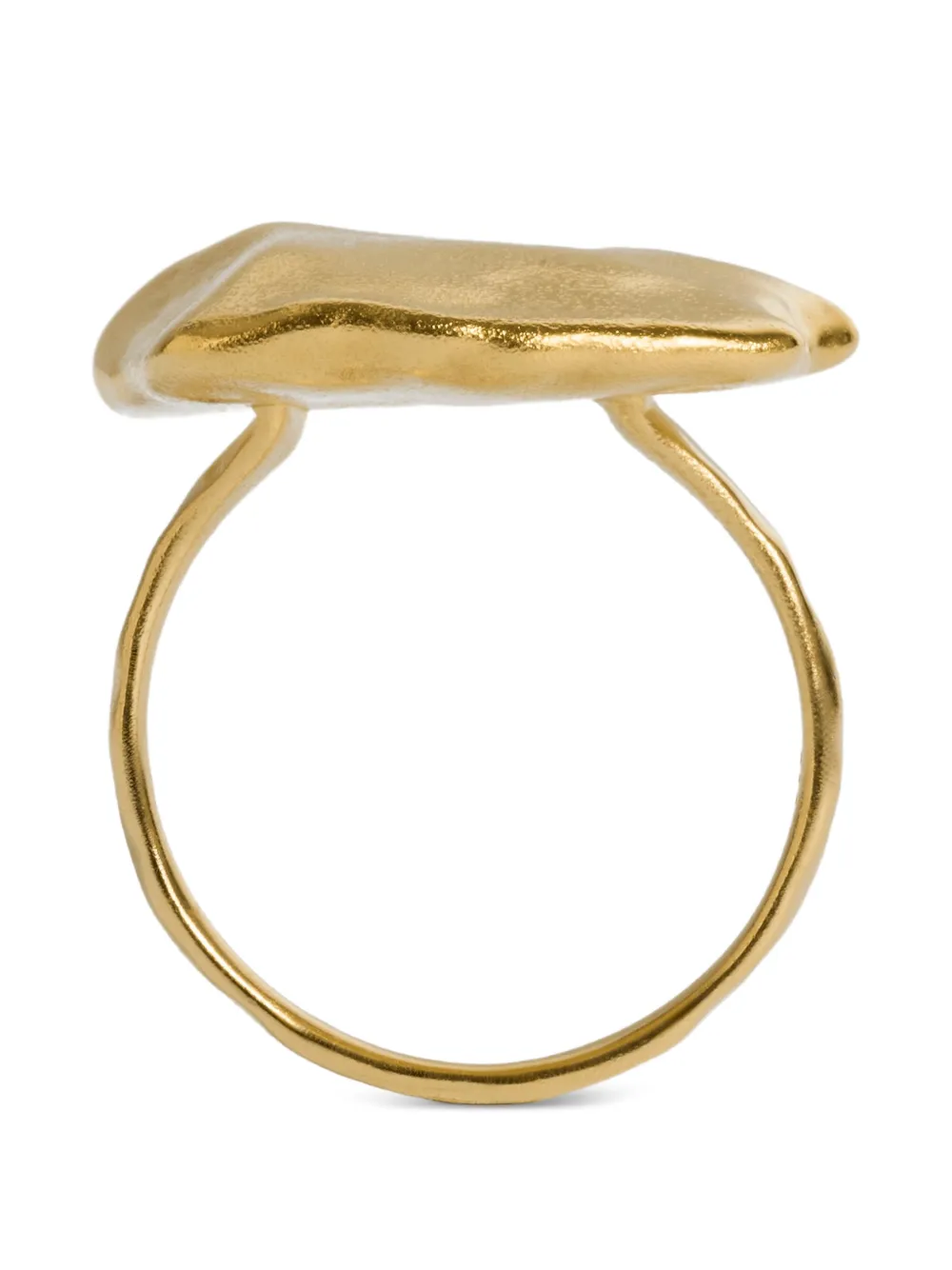 Monica Vinader Fragments Bold Ring - Gold