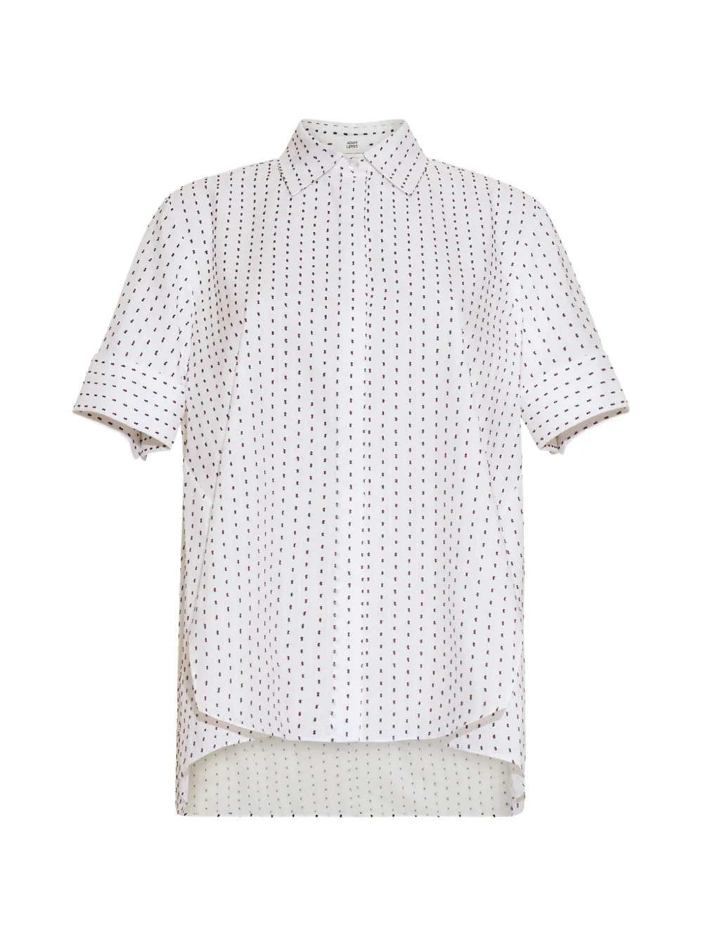 Trapeze embroidered shirt