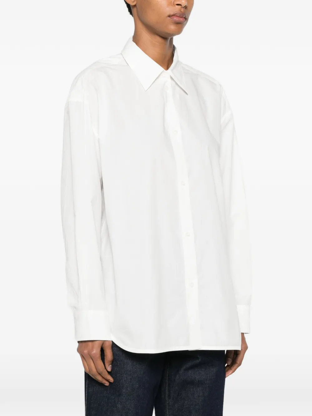  Replay Camisa Con Botones - Blanco 