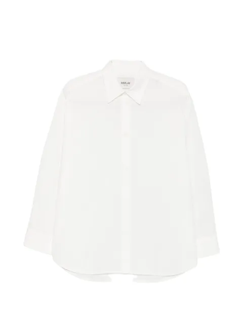 Replay long-sleeve button-fastening shirt