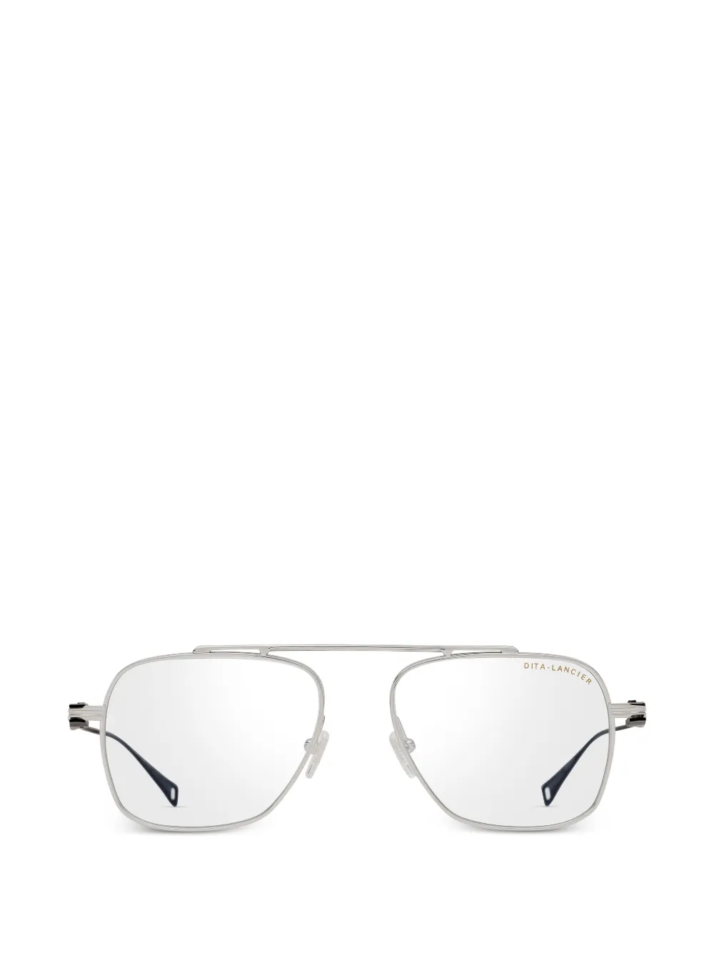 Dita Eyewear double-bridge frame glasses - Silber