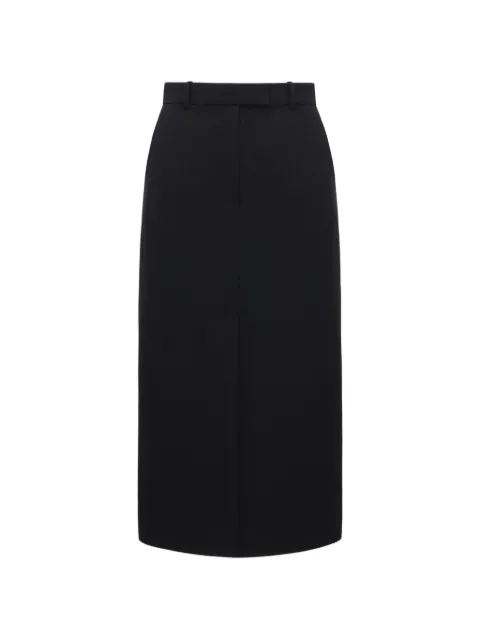 THE ARKOW Anastasia belt-loops midi skirt