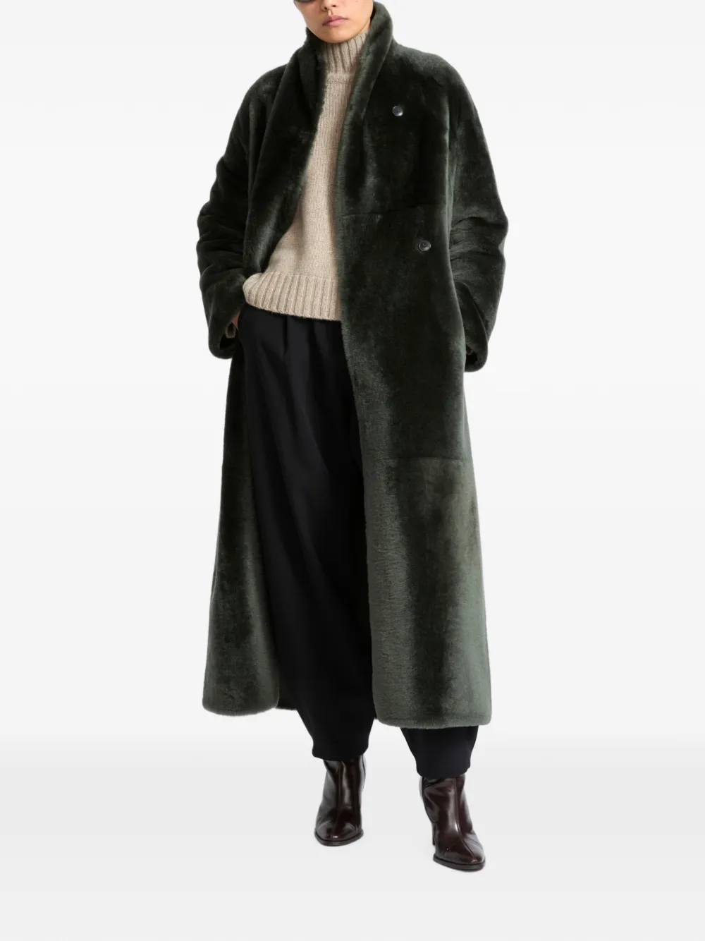 Yves Salomon Lammy jas Groen