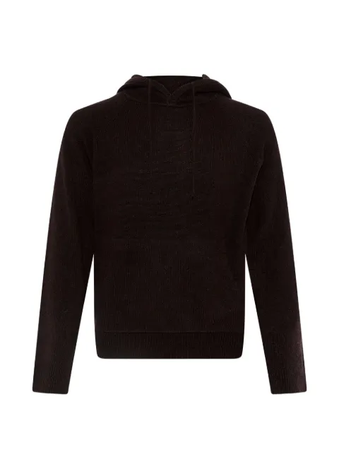 Yves Salomon drawstring raglan-sleeve hoodie