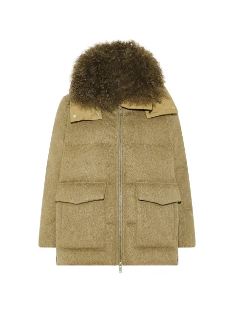 Yves Salomon cashmere hooded coat