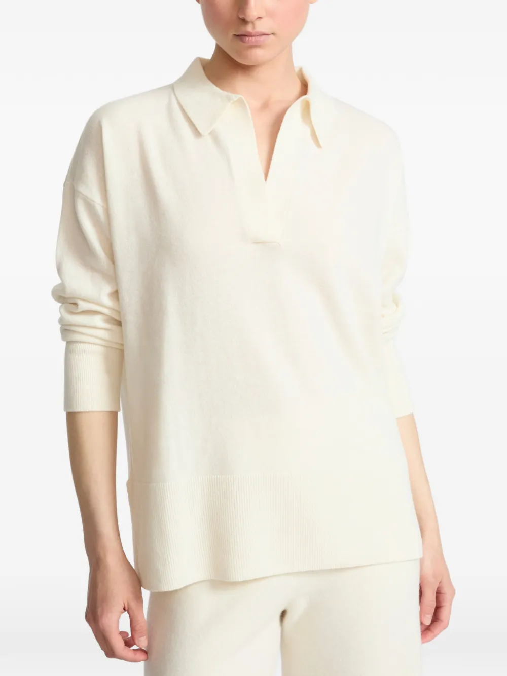 Yves Salomon Trui van merinowol Beige