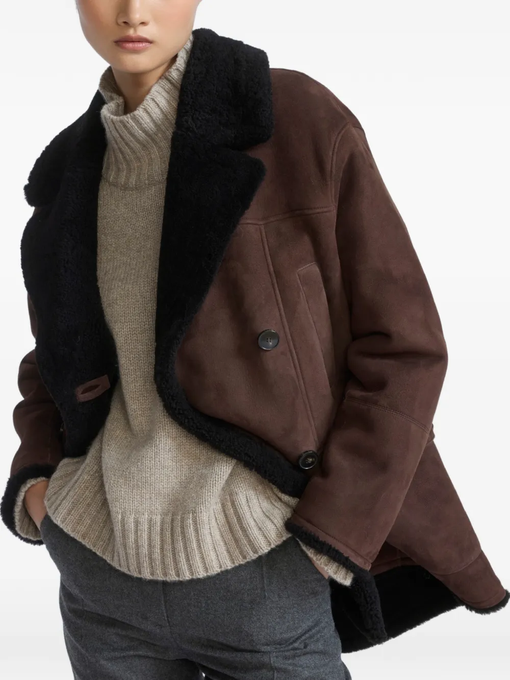 Yves Salomon Lammy jas Bruin