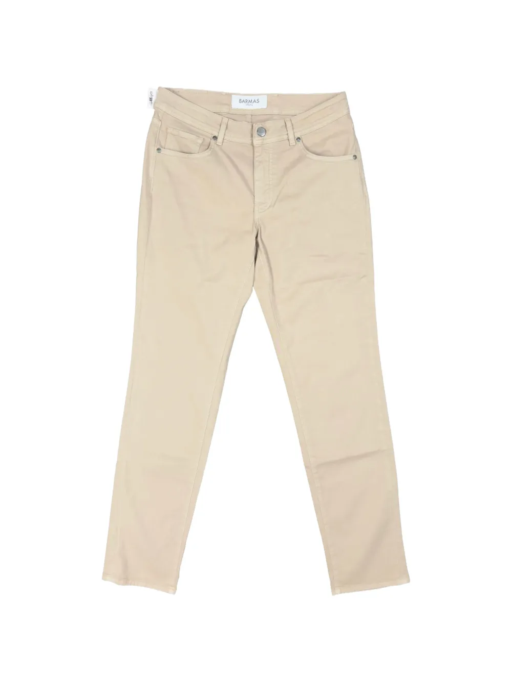 BARMAS cotton gabardine jeans - Toni neutri