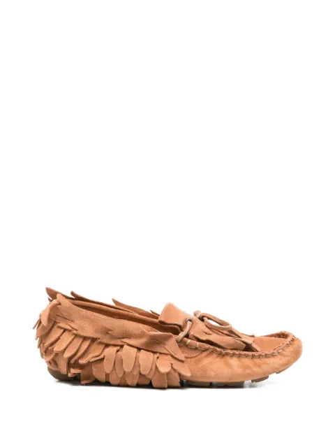 Alberta Ferretti zapatos con flecos
