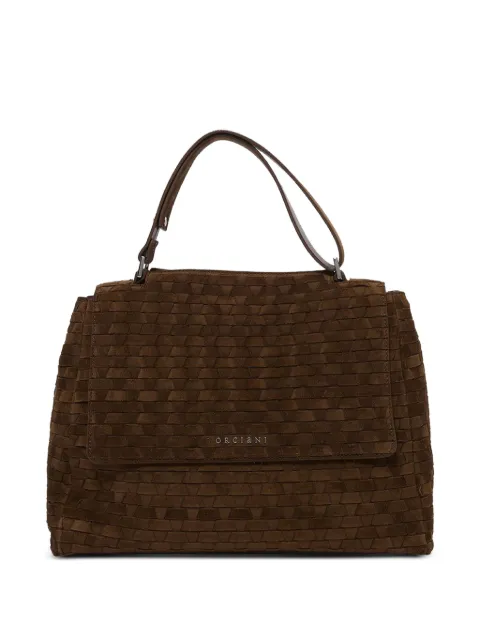 Orciani Sveva interwoven tote bag