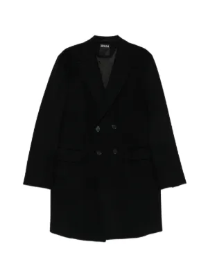 Rick Owens Slim Drella Coat | Black | FARFETCH