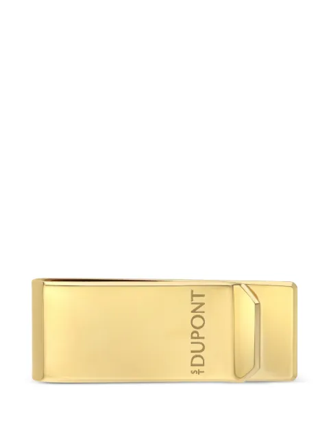 S.T. Dupont logo-engraved polished-finish money clip