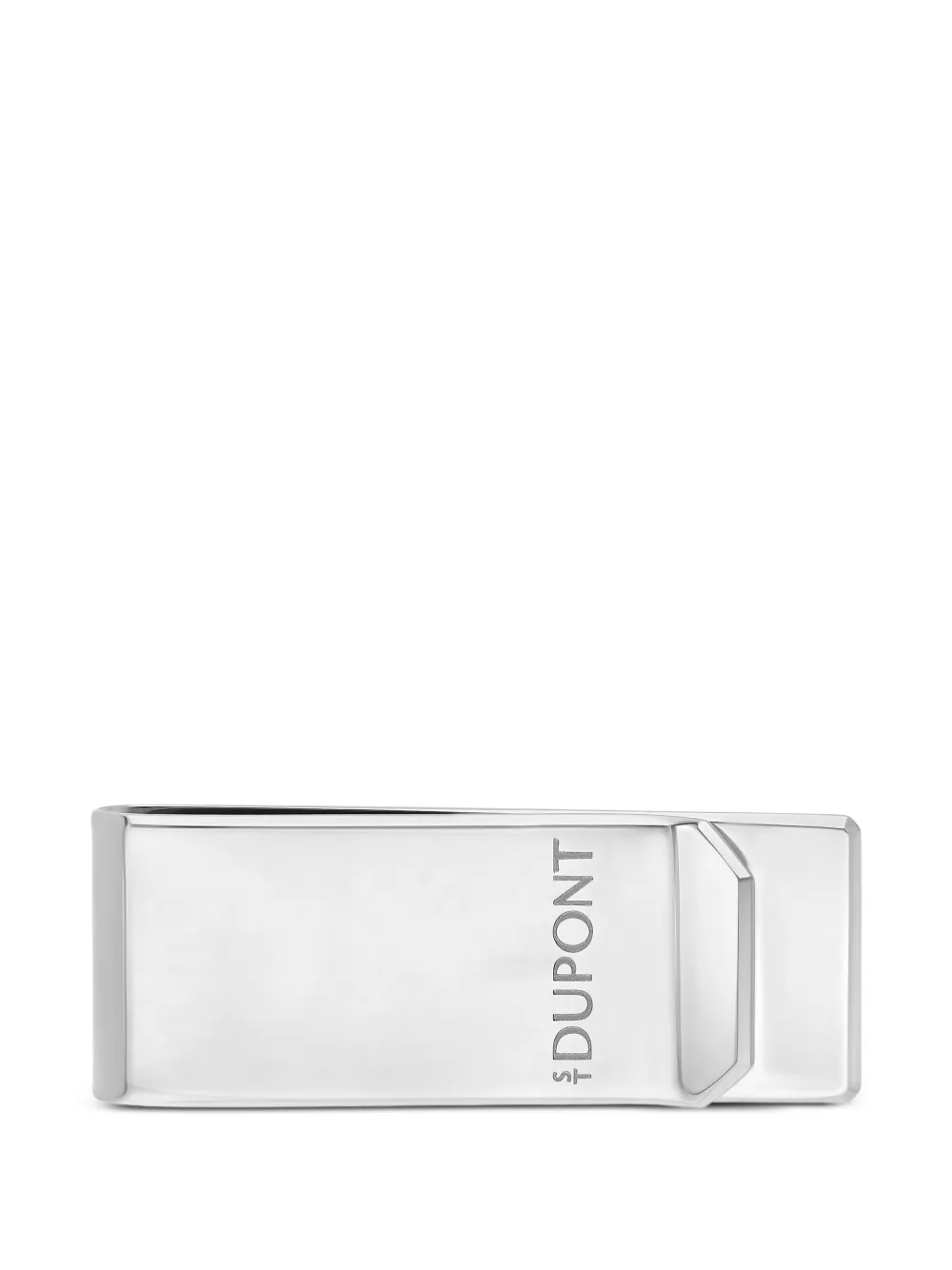 S.T. Dupont logo-engraved money clip - Argento