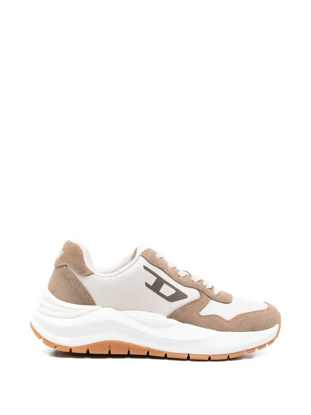 Diesel S-Speedy logo-detail panelled sneakers Beige