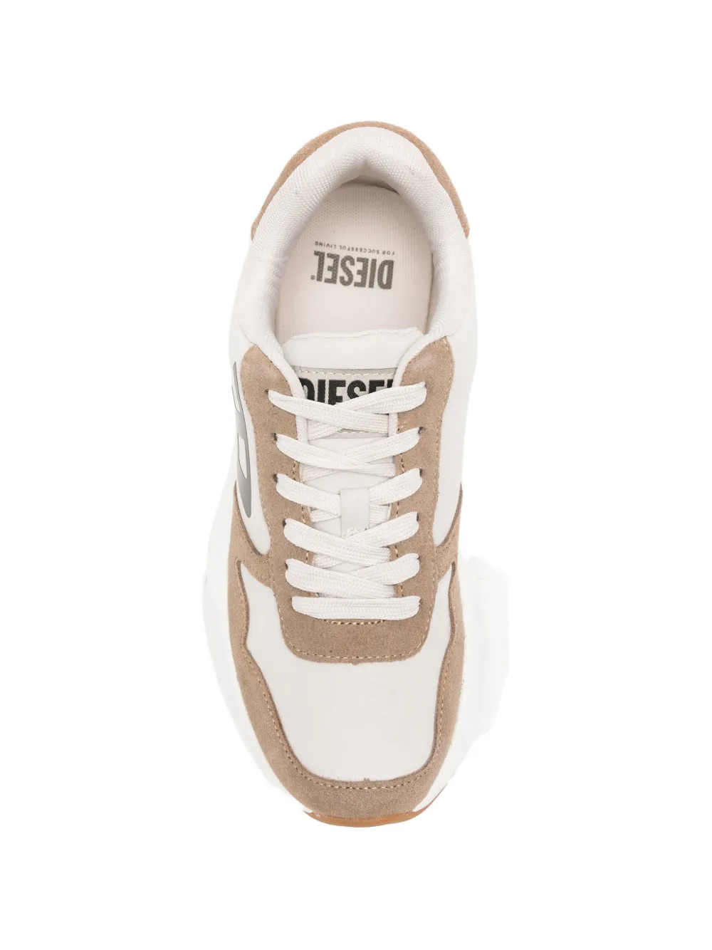 Diesel S-Speedy logo-detail panelled sneakers Beige