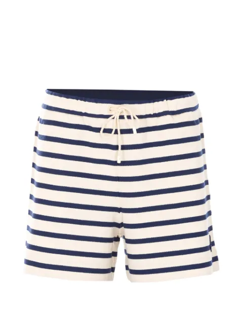 Moncler striped knitted shorts
