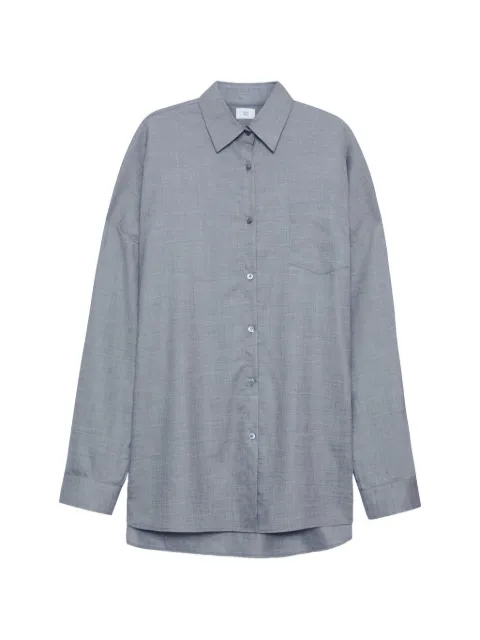Adam Lippes camisa holgada con bolsillo en el pecho