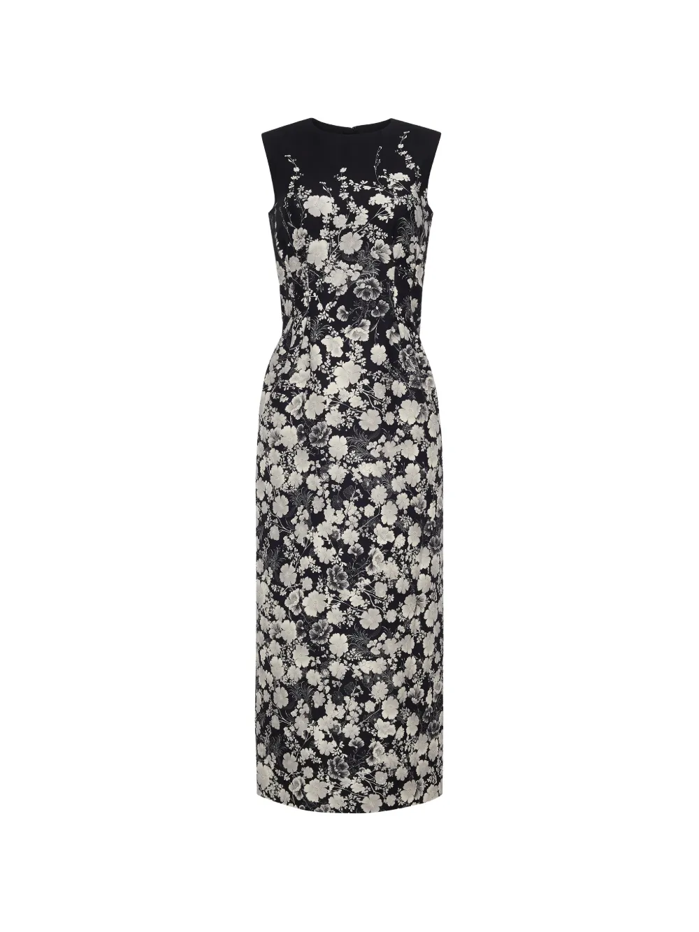 Adam Lippes Ophelia floral-jacquard dress - Black