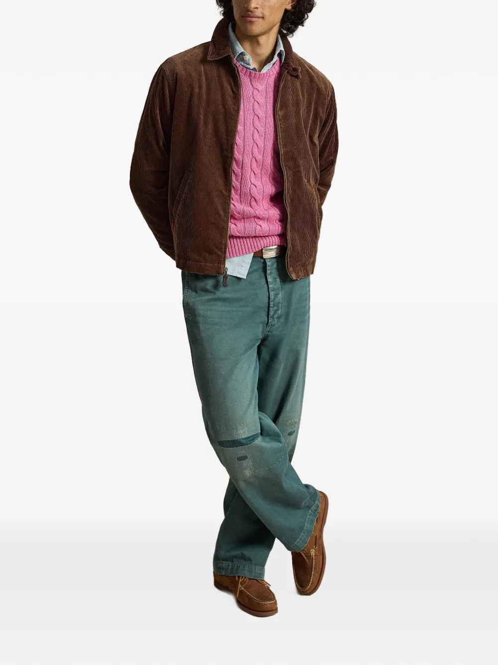 Polo Ralph Lauren Kabelgebreide trui Roze