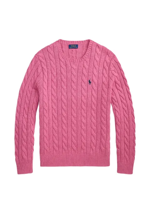 Polo Ralph Lauren cable-knit Pony sweater