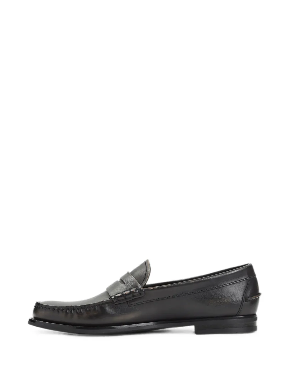 Prada Leren loafers Zwart