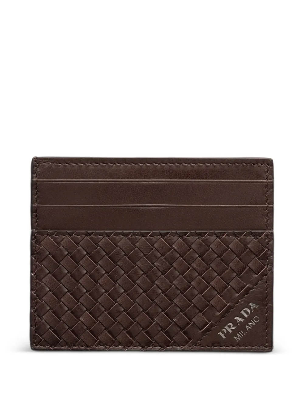 Prada Klassisches Kartenetui - Braun