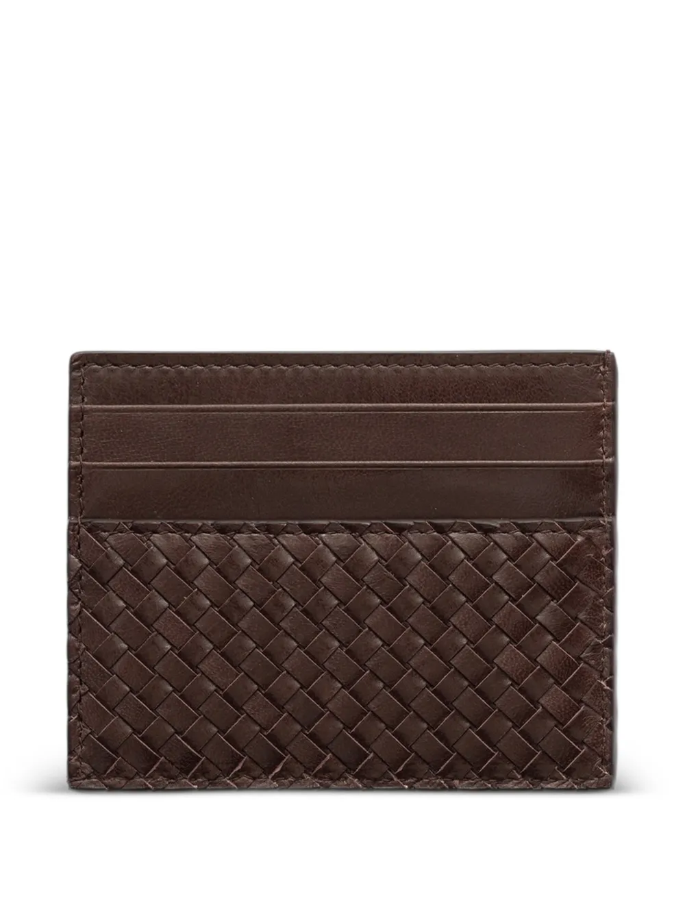 Prada Leren pasjeshouder Bruin