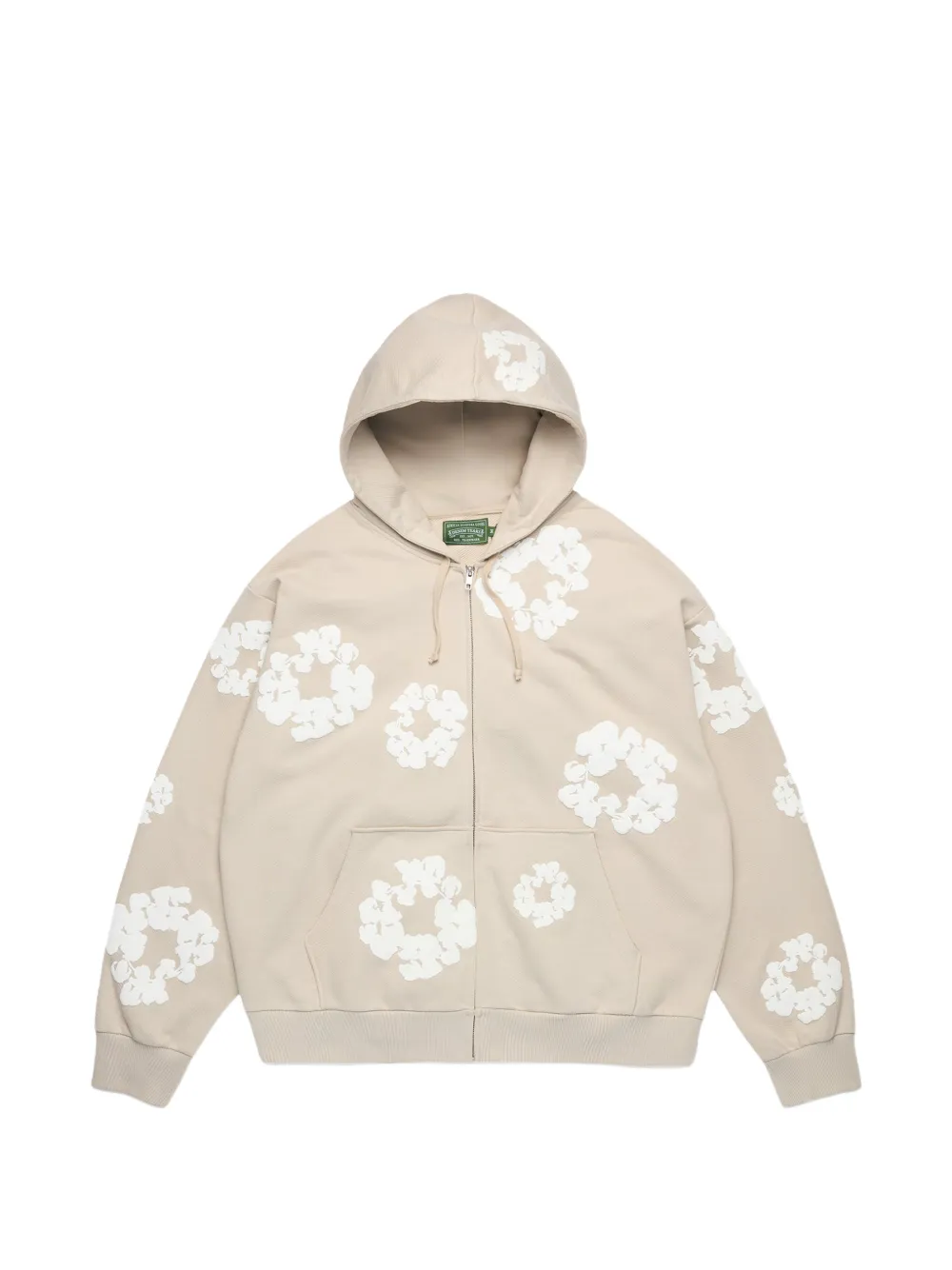 Denim Tears Cotton Wreath hoodie - Toni neutri