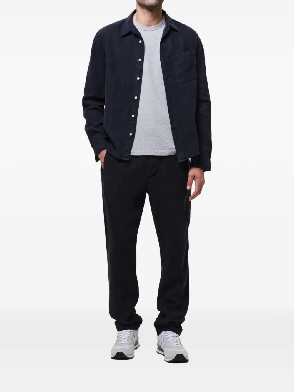 Citizens of Humanity Broek met elastische taille en trekkoord Blauw