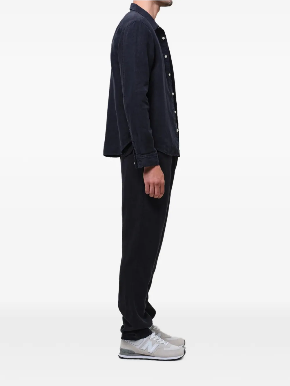 Citizens of Humanity Broek met elastische taille en trekkoord Blauw