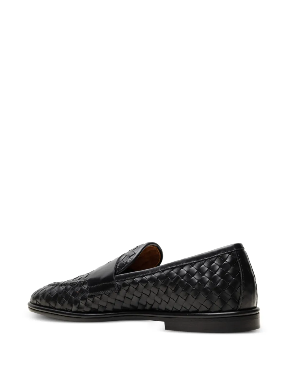 CHUCKIES Leren loafers Zwart