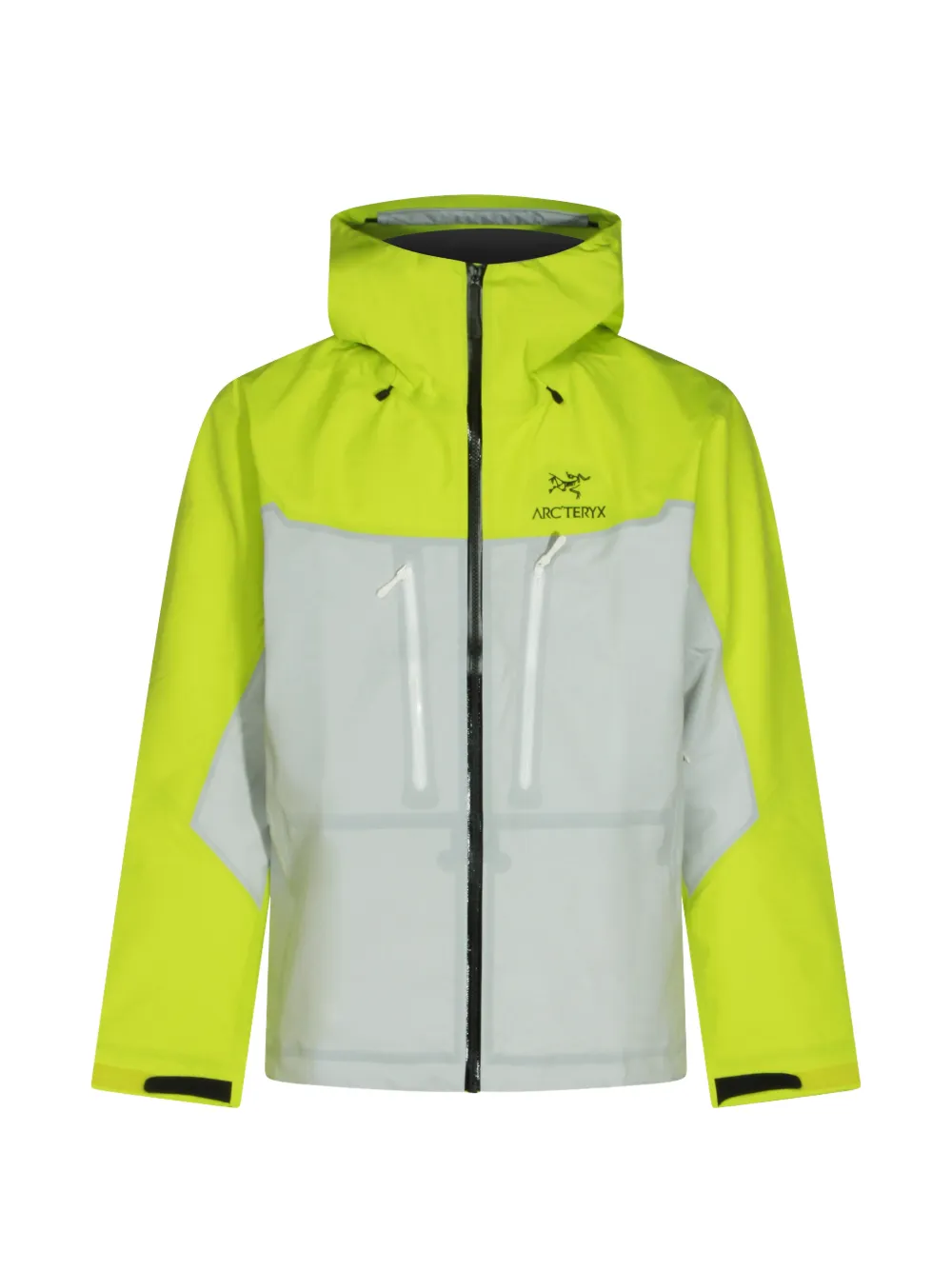 Arc'teryx Alpha hooded panelled jacket - Grün