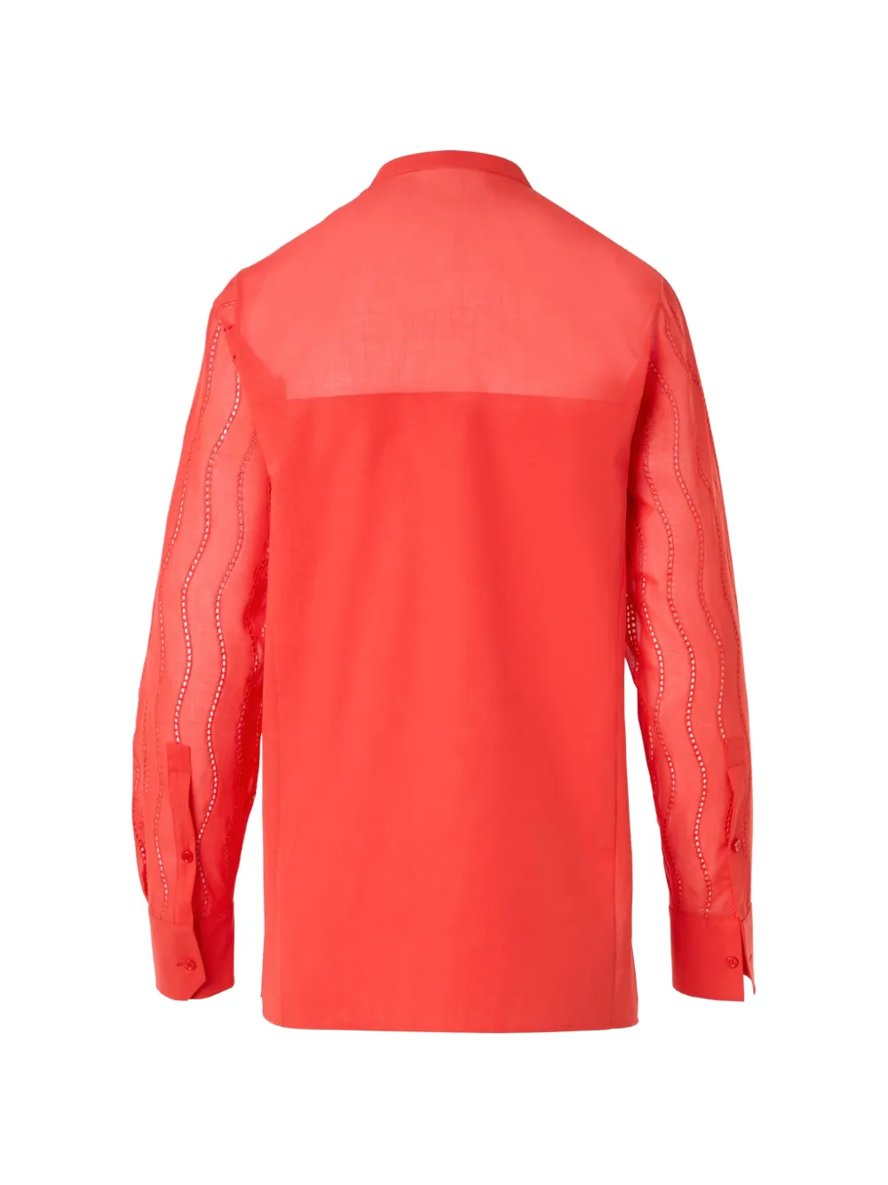  Akris Blusa Wave - Rosso 