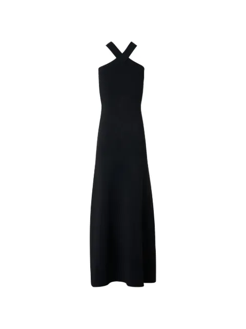 Akris crisscross maxi dress