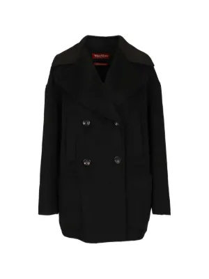 S Max Mara Louise ダブルコート | ブラック | FARFETCH JP