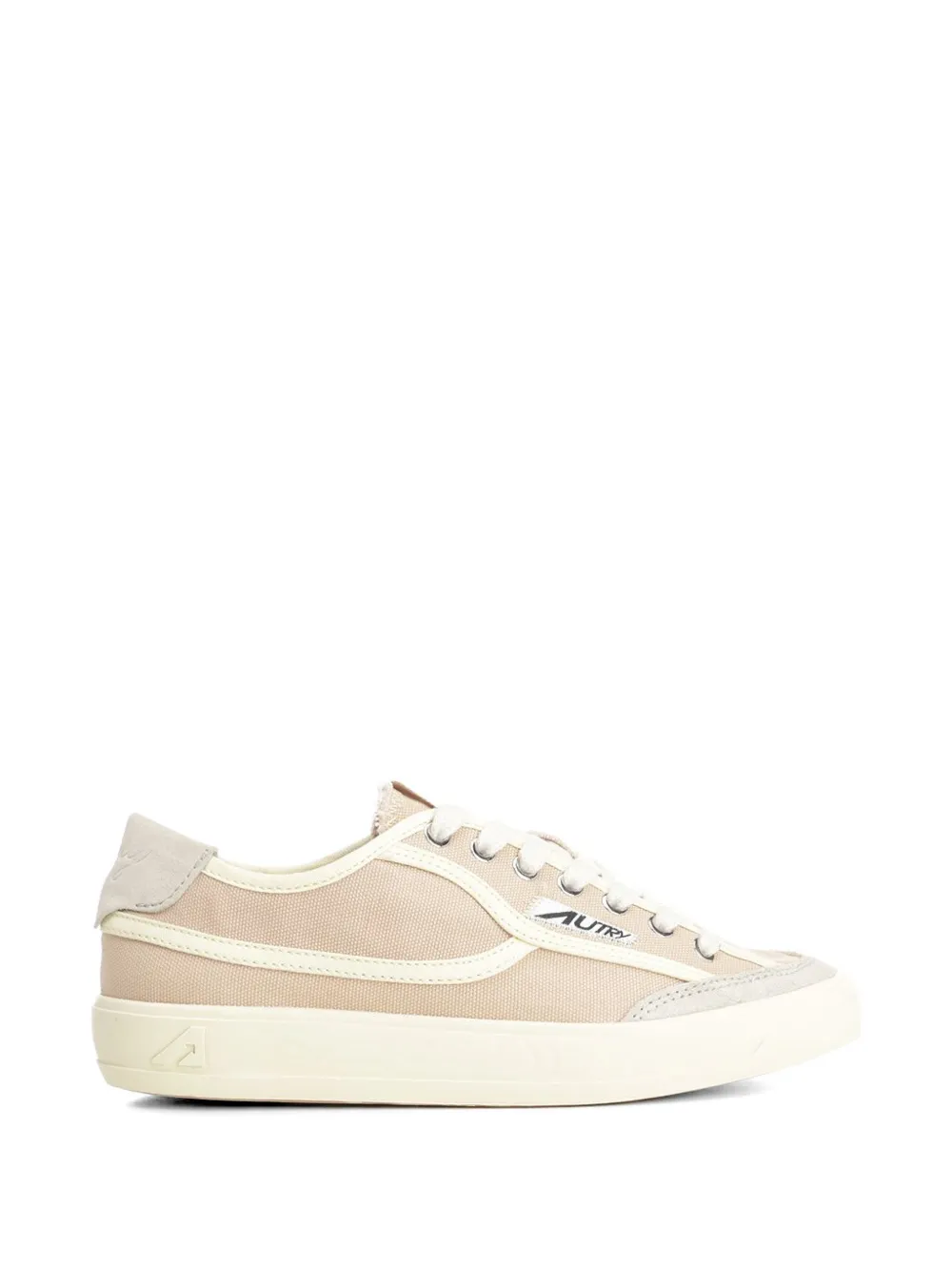 Autry Windscape panelled suede sneakers Beige