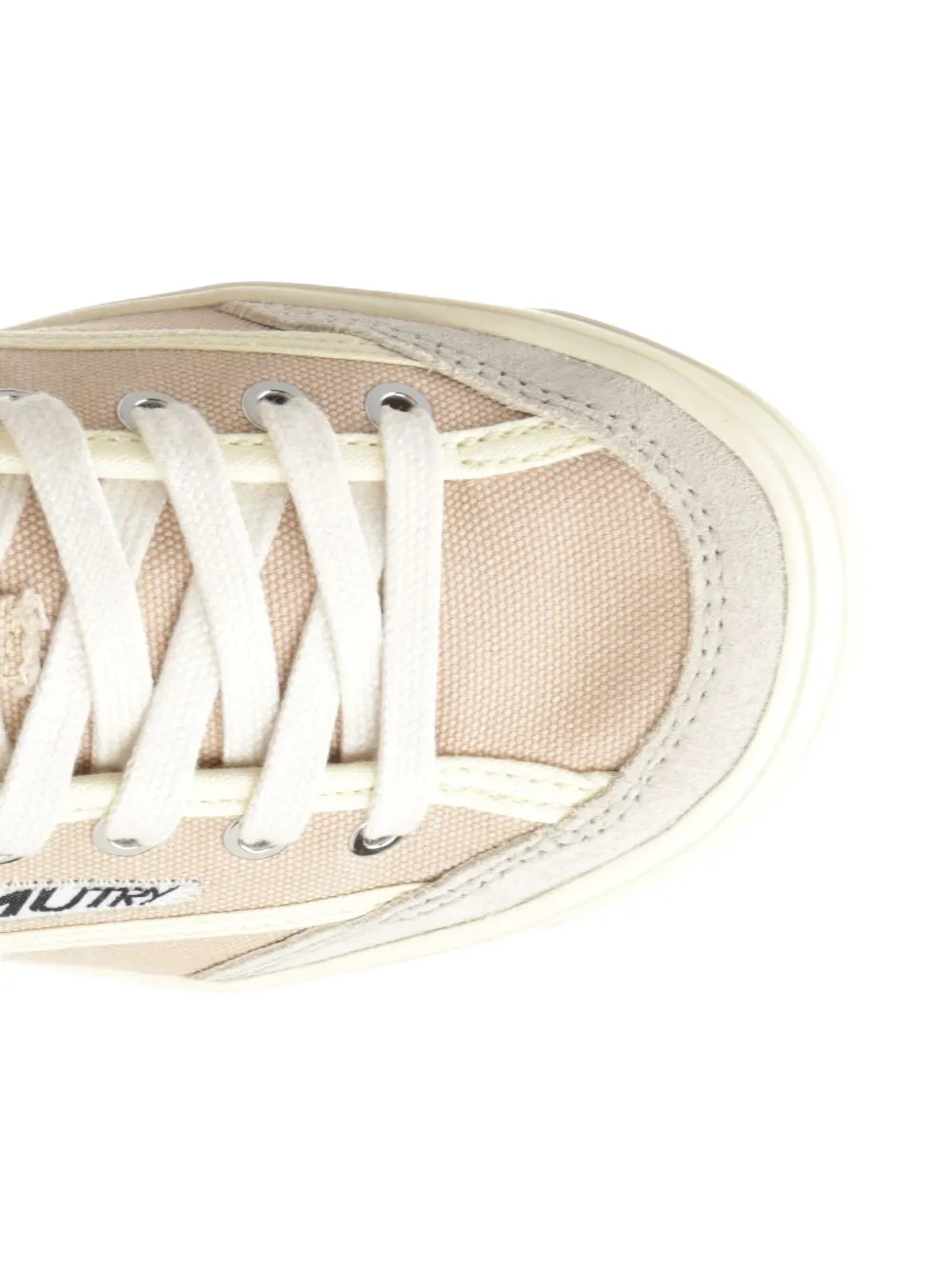 Autry Windscape panelled suede sneakers Beige