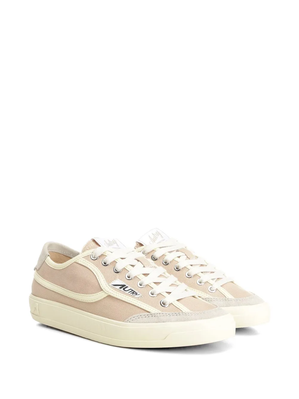 Autry Windscape panelled suede sneakers Beige