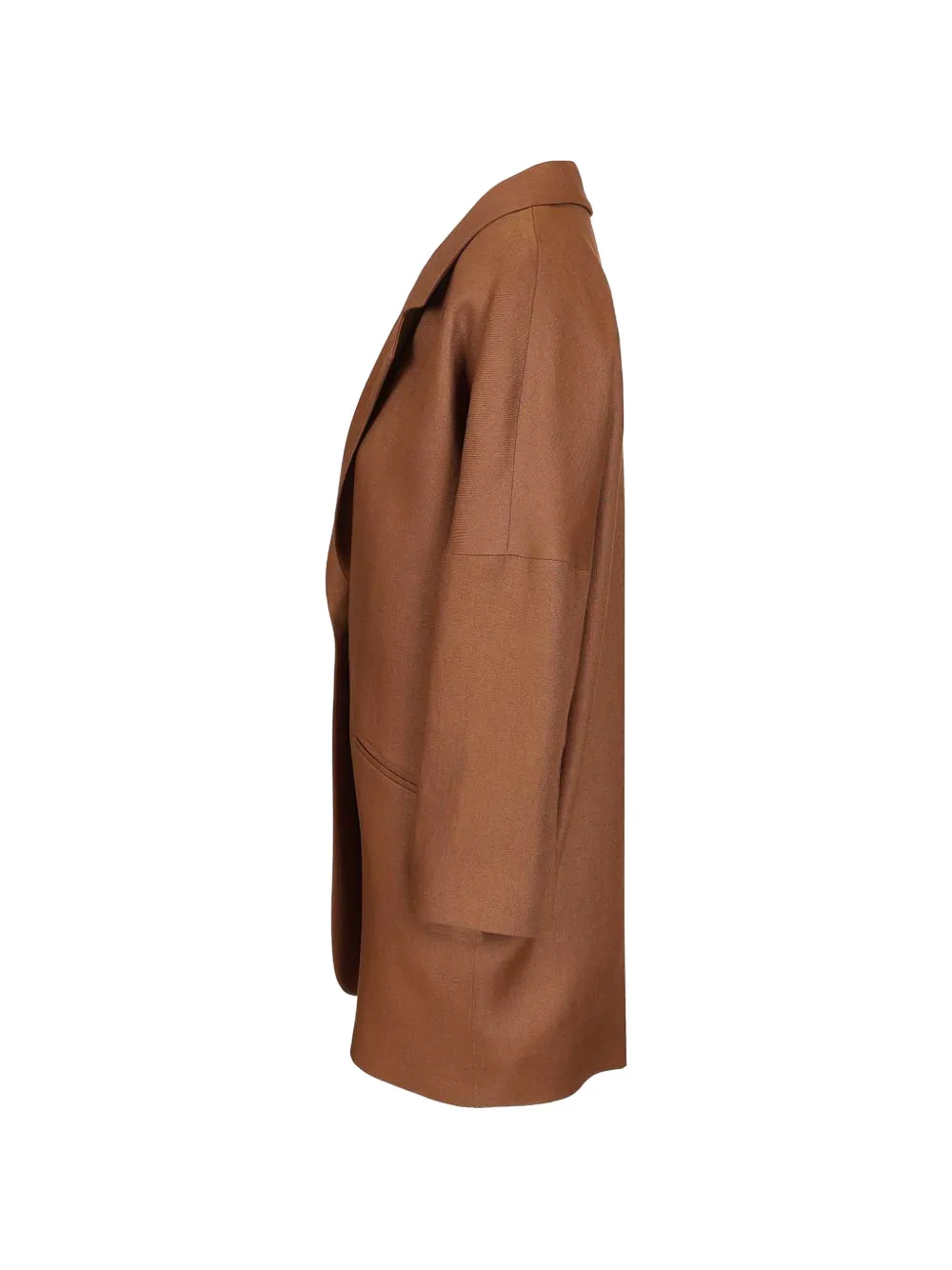 Tagliatore Bruna blazer met enkele rij knopen Bruin