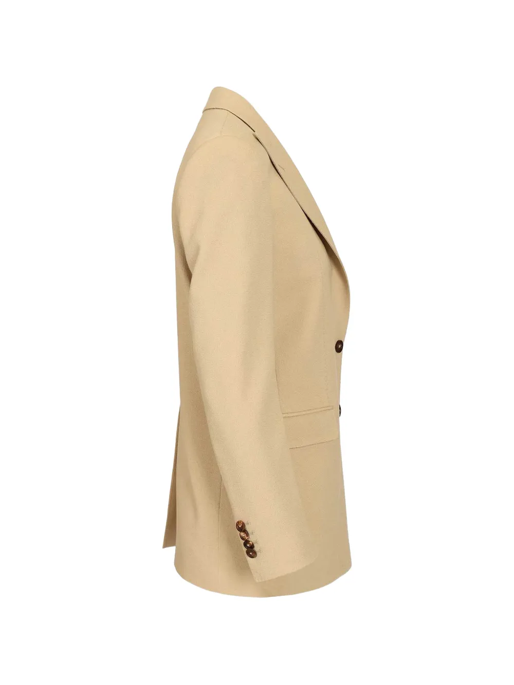 Tagliatore Blazer met enkele rij knopen Beige
