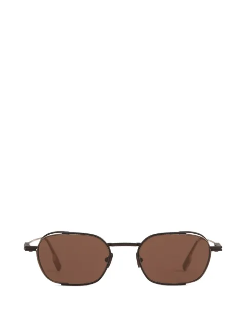 Zegna oval-frame sunglasses